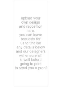 Personalised roller popup banner