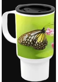 Custom Printed Travel Mug flask