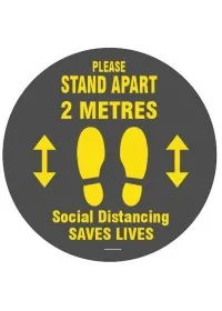 Social Distancing Floor Sticker Keep Distance