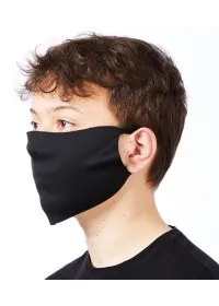 Economy Washable Black Face Covering - Mask Xq001