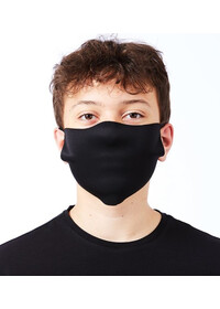 Black Face Mask single layer