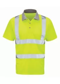 HVPS Yellow Hi Vis Poloshirt