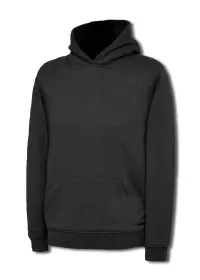 Uneek UX8 Children's Hooded Sweatshirt Charcoal