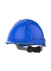 EVO3 Vented Safety Helmet With Wheel Ratchet JSP Blue