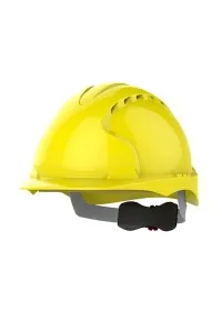 EVO3 Vented Safety Helmet With Wheel Ratchet JSP Yellow