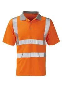 HVPS Orange Hi Vis Poloshirt