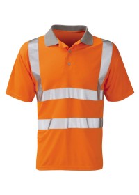HVPS Orange Hi Vis Poloshirt