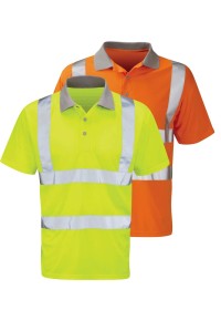 Hi Vis Poloshirt Short Sleeve