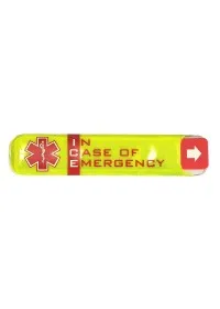 Safety Helmet ICE sticker