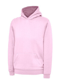 Uneek UX8 Children's Hooded Sweatshirt Pink