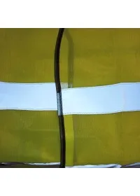 Fully Reflective stripe on economy vest