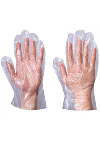 Clear PE Gloves