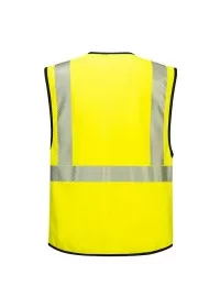 PW309 Two Tone Executive Hi Vis Vest Rear