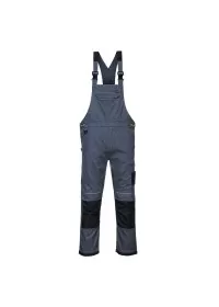 PW346 Bis And Brace Grey Front Portwest