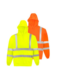 Hi Vis Hoodie Without A Zip HVHSP