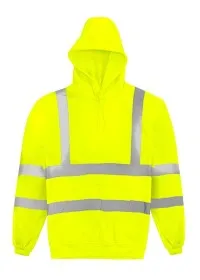HVHSP Vanguard Hi Vis Hooded Sweatshirt Orbit Yellow
