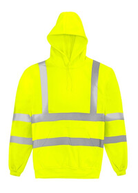 HVHSP Vanguard Hi Vis Hooded Sweatshirt Orbit Yellow