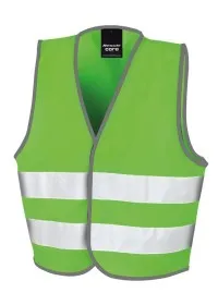 R200J Childrens Hi Vis Vest Lime