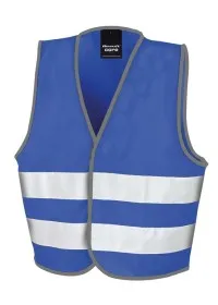 R200J Childrens Hi Vis Vest Royal Blue