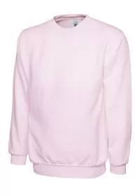 Uneek UC211 Ladies Deluxe Sweatshirt Pink