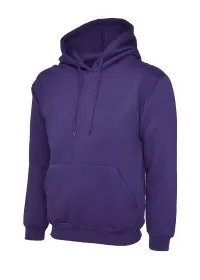 Uneek UC510 Ladies Deluxe Hooded Sweatshirt Purple