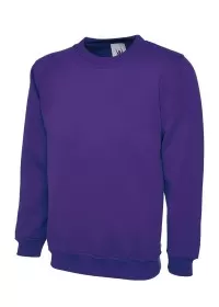 Uneek UC211 Ladies Deluxe Sweatshirt Purple