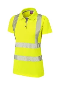 PL03 Yellow Hivis Poloshirt