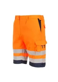 Portwest Hi Vis Shorts E043 Orange side