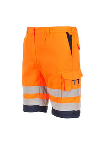 Portwest Hi Vis Shorts E043 Orange side