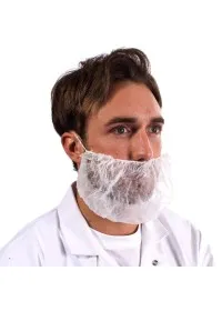 Beard Snood Pack of 100 Non Woven Elasticated