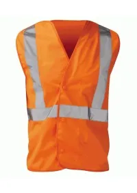 Orbit LUL02C Orange Pull Apart Safety Hivis Vest