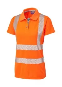 PL03 Orange Hivis Poloshirt