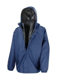 Result R215X 3-in-1 Jacket With Quilted Bodywarmer Navy