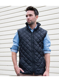 Result R215X 3-in-1 Jacket With Quilted Bodywarmer Black Quilt Bodywarmer