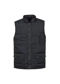 S414 Black Zip Bodywarmer