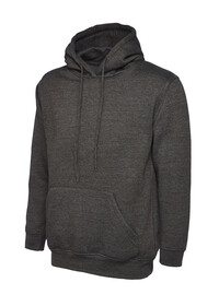 Uneek UC510 Ladies Deluxe Hooded Sweatshirt Charcoal
