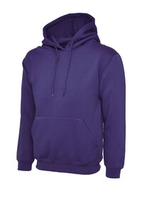 Uneek UC510 Ladies Deluxe Hooded Sweatshirt Purple