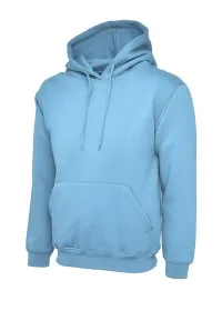 Uneek UC510 Ladies Deluxe Hooded Sweatshirt Sky