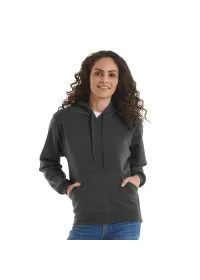 Uneek UC510 Ladies Deluxe Hooded Sweatshirt