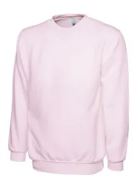 Uneek UC211 Ladies Deluxe Sweatshirt Pink