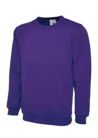 Uneek UC211 Ladies Deluxe Sweatshirt Purple