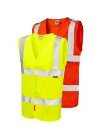 Flame retardant hi vis vest