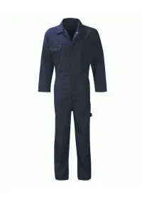 Navy Stud front coverall