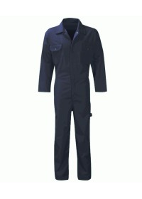 Navy Stud front coverall
