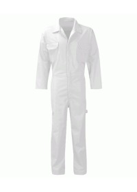 White Stud front coverall