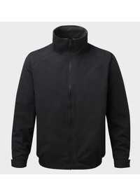 Black Harris Bomber Jacket Fleece Lined Waterproof