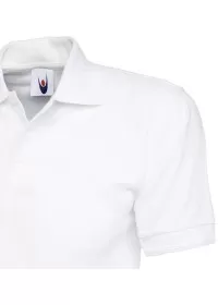 Premium Custom Embroidered Polo Shirt UC102 White