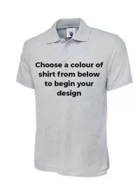 Childs Custom Embroidered Polo Shirt Uc103