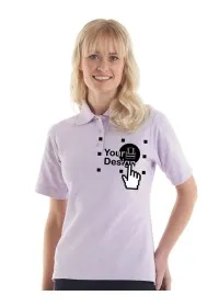 Ladies Custom Embroidered Polo Shirt Uc106