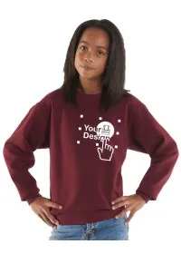 Childs Embroidered Sweatshirt Uneek UC202